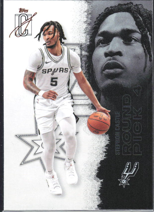 2025-26 Topps Signature Class #53 Stephon Castle - framsida
