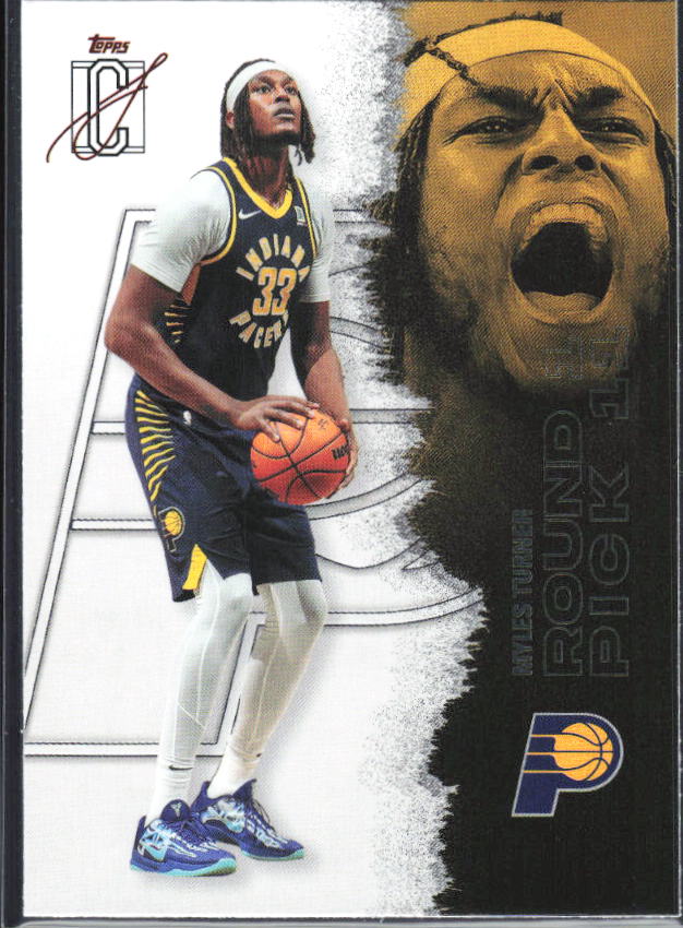 2025-26 Topps Signature Class #92 Myles Turner - framsida