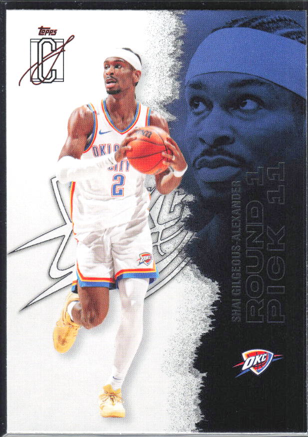 2025-26 Topps Signature Class #54 Shai Gilgeous-Alexander - framsida