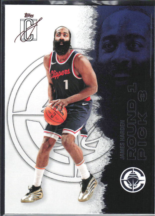 2025-26 Topps Signature Class #62 James Harden - framsida