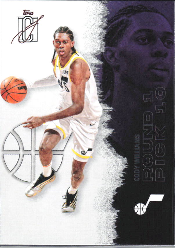 2025-26 Topps Signature Class #17 Cody Williams - framsida