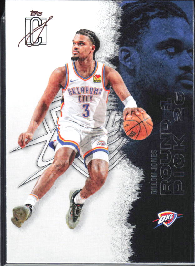 2025-26 Topps Signature Class #11 Dillon Jones - framsida