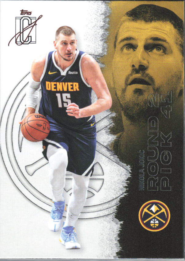 2025-26 Topps Signature Class #95 Nikola Jokić - framsida