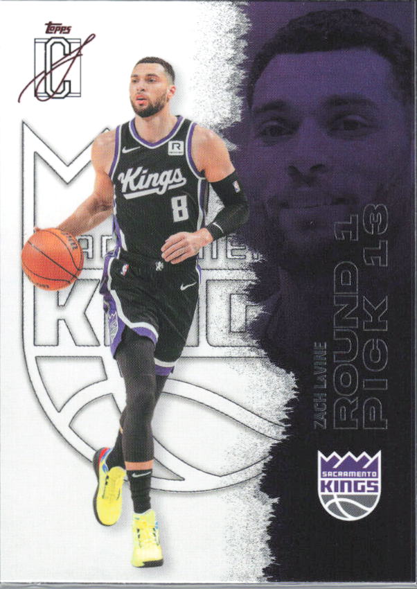 2025-26 Topps Signature Class #89 Zach LaVine - framsida