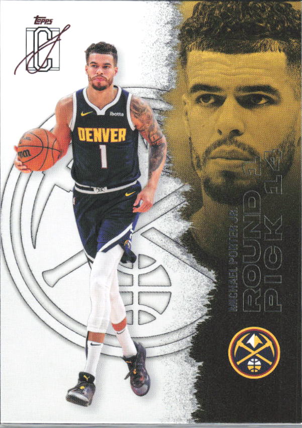 2025-26 Topps Signature Class #81 Michael Porter Jr. - framsida