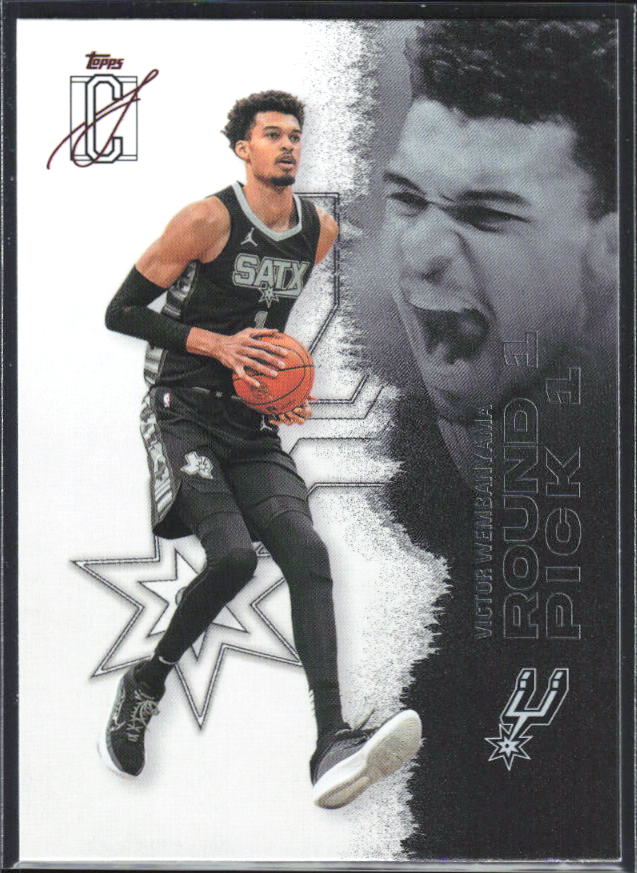 2025-26 Topps Signature Class #55 Victor Wembanyama - framsida
