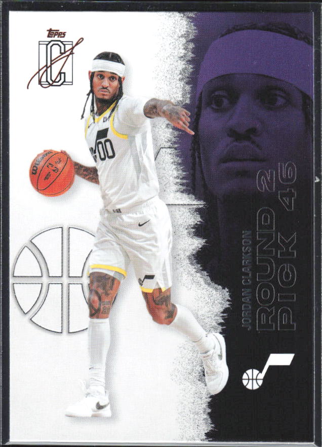 2025-26 Topps Signature Class #100 Jordan Clarkson - framsida