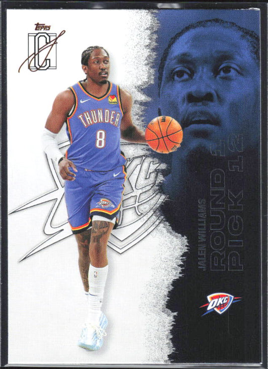 2025-26 Topps Signature Class #87 Jalen Williams - framsida
