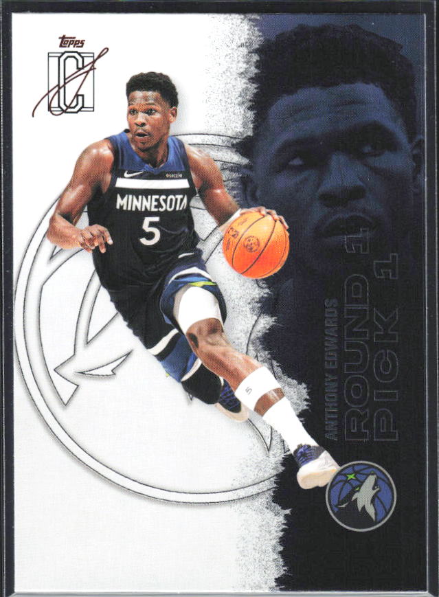 2025-26 Topps Signature Class #68 Anthony Edwards - framsida
