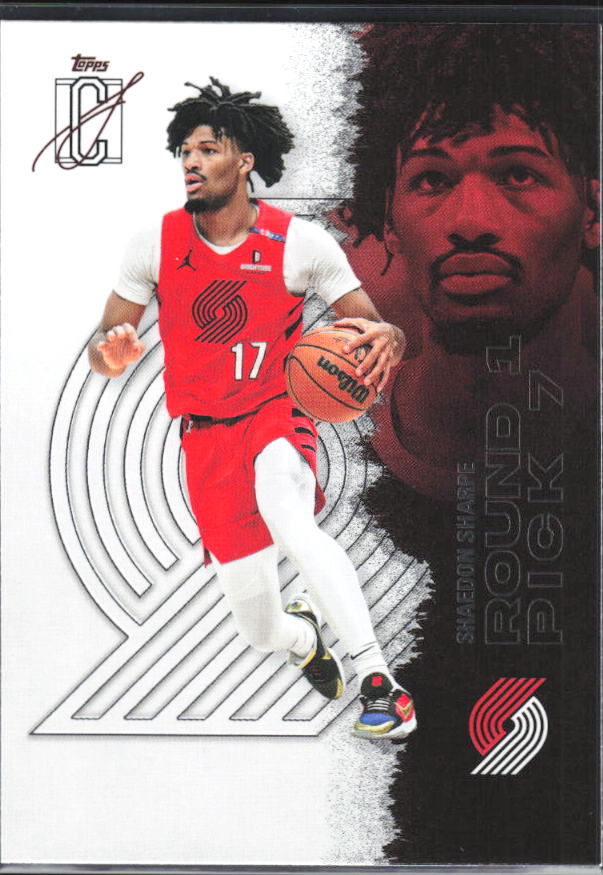 2025-26 Topps Signature Class #25 Shaedon Sharpe - framsida
