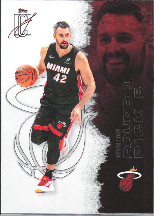 2025-26 Topps Signature Class #15 Kevin Love - framsida