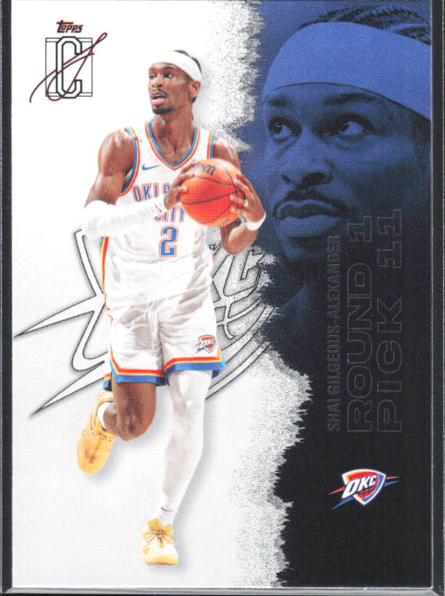 2025-26 Topps Signature Class #54 Shai Gilgeous-Alexander - framsida