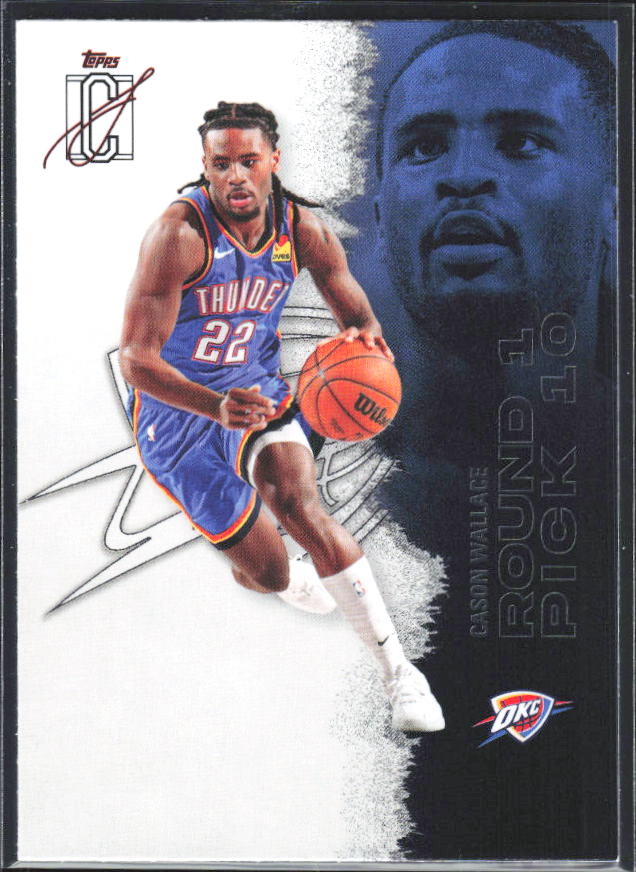 2025-26 Topps Signature Class #31 Cason Wallace - framsida