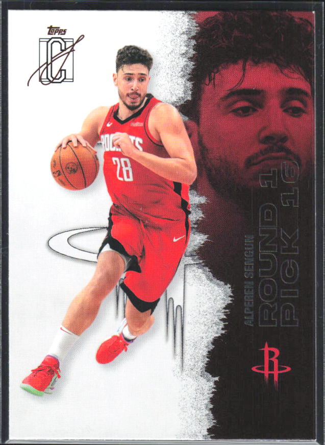 2025-26 Topps Signature Class #93 Alperen Sengun - framsida