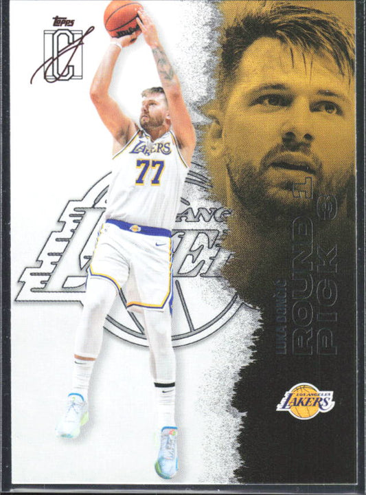 2025-26 Topps Signature Class #83 Luka Dončić - framsida