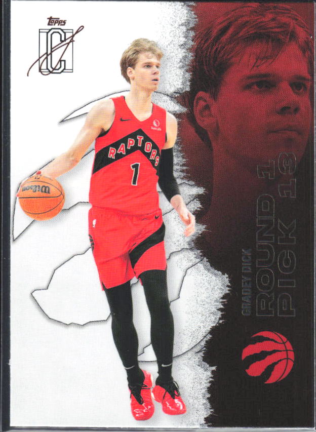 2025-26 Topps Signature Class #6 Gradey Dick - framsida