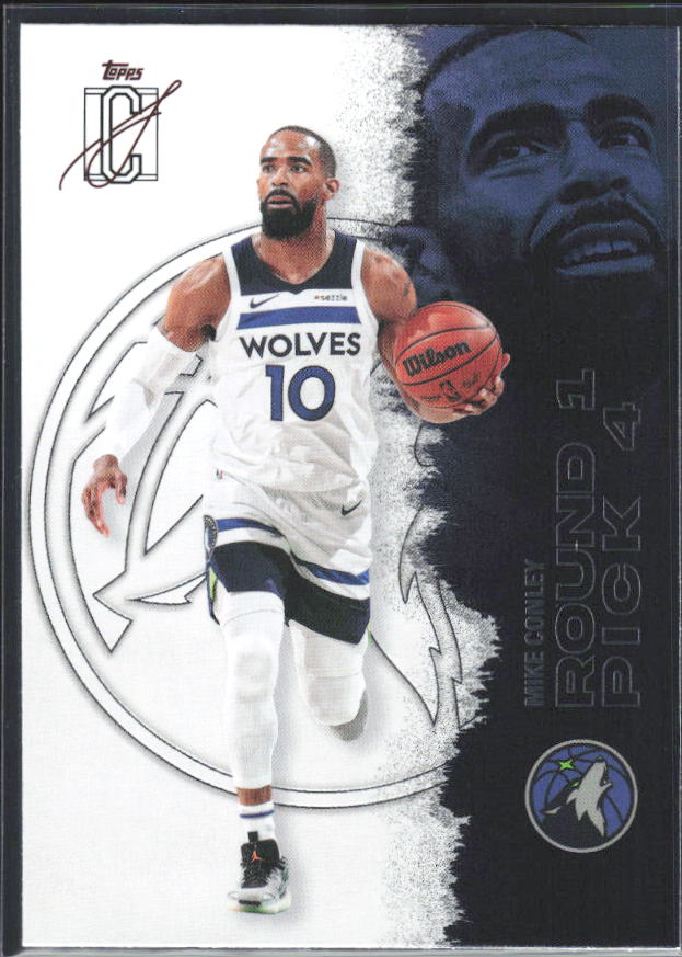 2025-26 Topps Signature Class #28 Mike Conley - framsida