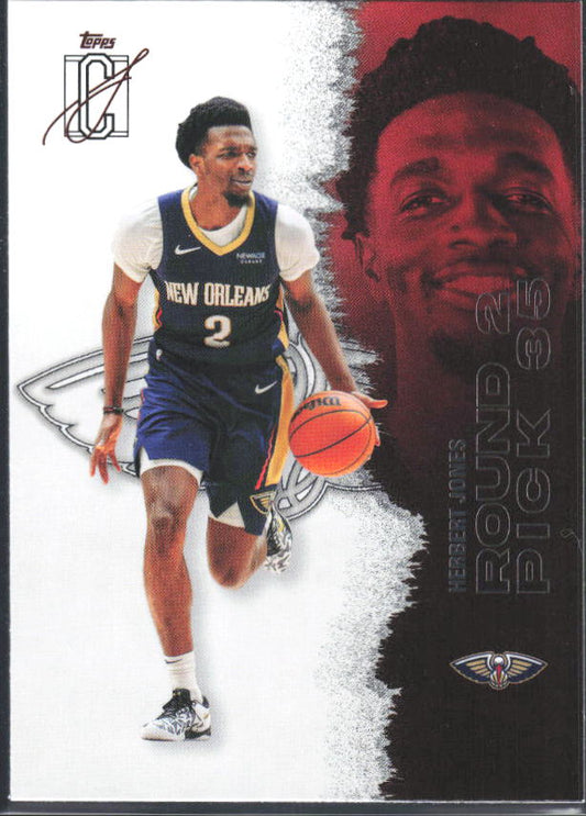 2025-26 Topps Signature Class #38 Herbert Jones - framsida