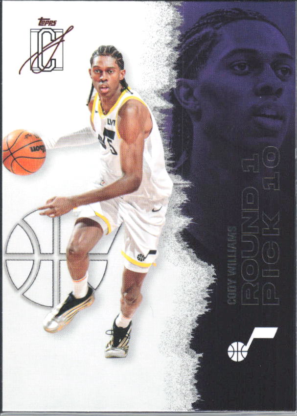 2025-26 Topps Signature Class #17 Cody Williams - framsida