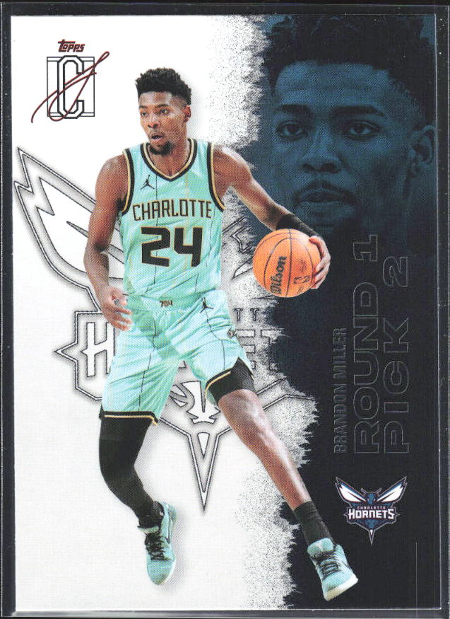 2025-26 Topps Signature Class #3 Brandon Miller - framsida