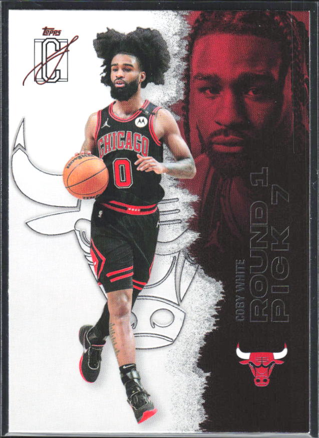 2025-26 Topps Signature Class #10 Coby White - framsida