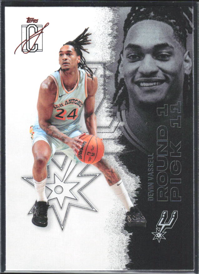 2025-26 Topps Signature Class #34 Devin Vassell - framsida