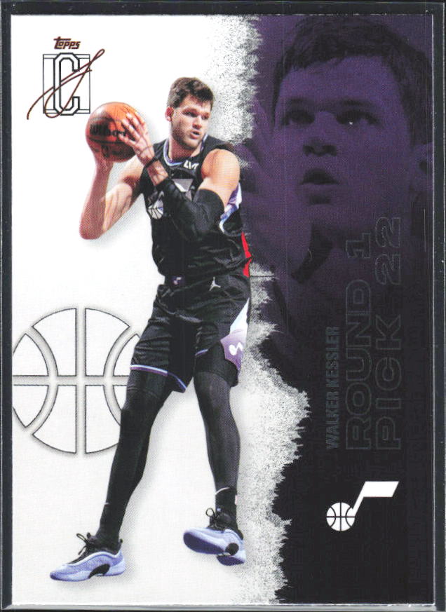 2025-26 Topps Signature Class #40 Walker Kessler - framsida