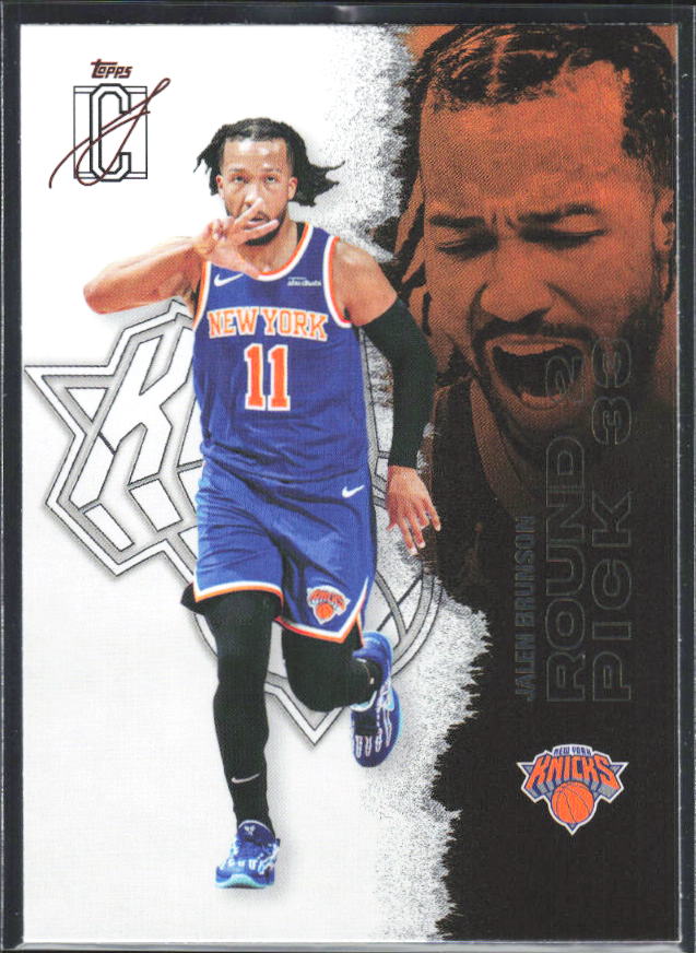 2025-26 Topps Signature Class #58 Jalen Brunson - framsida