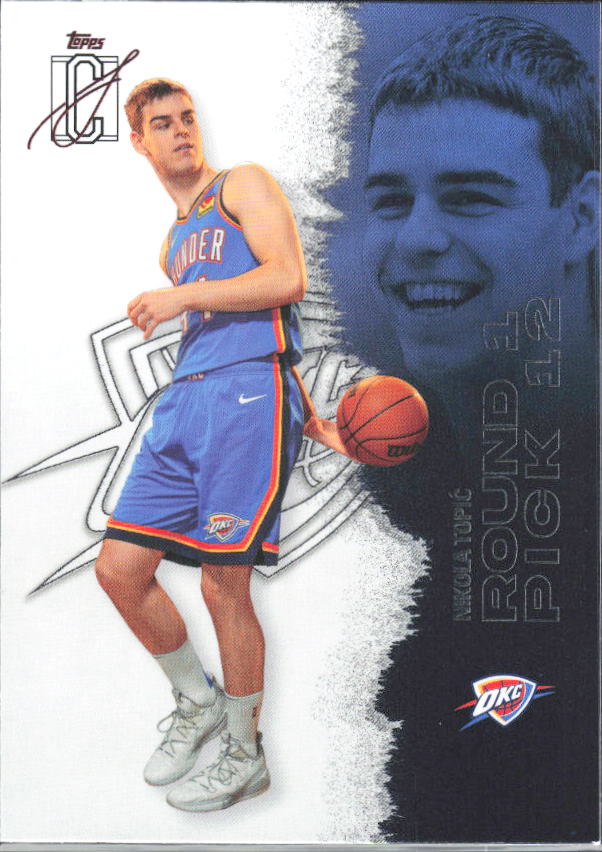 2025-26 Topps Signature Class #47 Nikola Topić - framsida