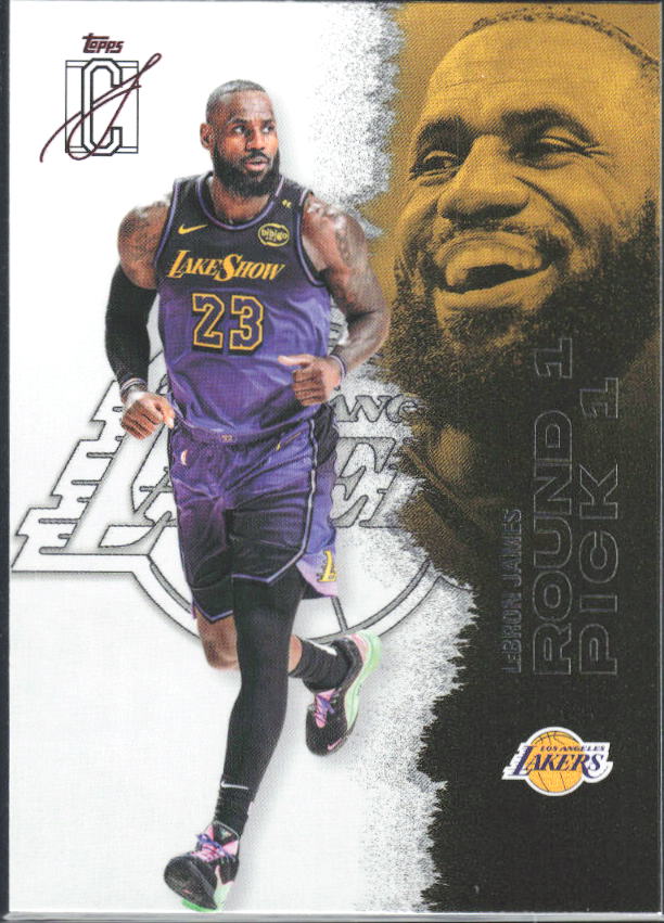 2025-26 Topps Signature Class #51 LeBron James - framsida