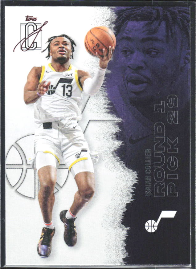 2025-26 Topps Signature Class #5 Isaiah Collier - framsida