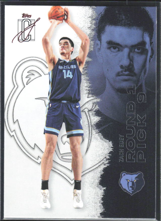 2025-26 Topps Signature Class #23 Zach Edey - framsida
