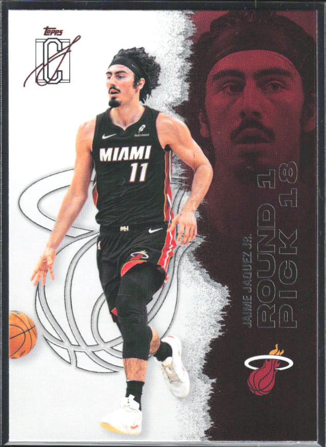 2025-26 Topps Signature Class #37 Jaime Jaquez Jr. - framsida