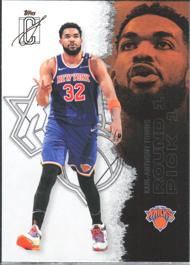2025-26 Topps Signature Class #63 Karl-Anthony Towns - framsida