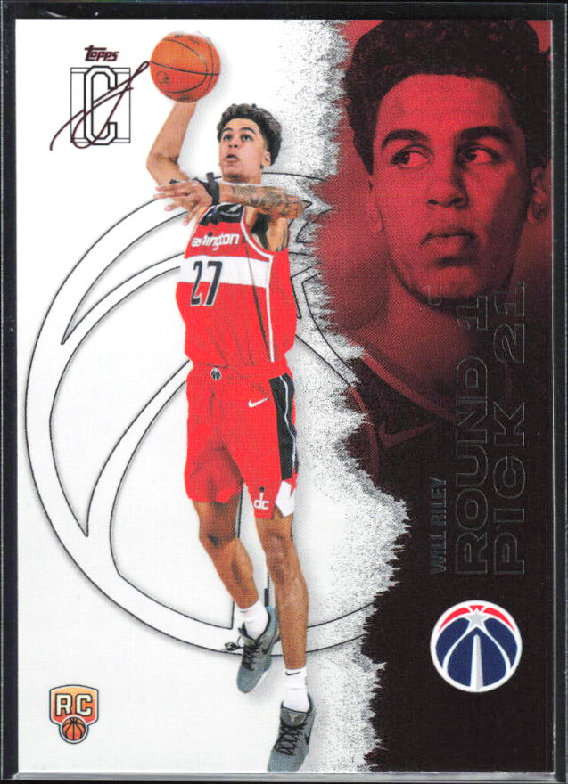 2025-26 Topps Signature Class #117 Will Riley - framsida