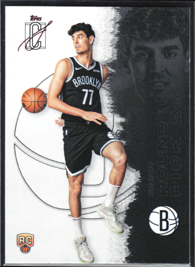 2025-26 Topps Signature Class #122 Ben Saraf - framsida