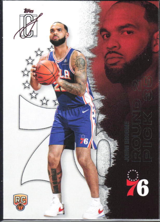 2025-26 Topps Signature Class #128 Johni Broome - framsida