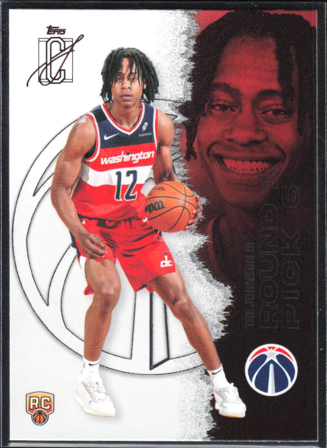 2025-26 Topps Signature Class #149 Tre Johnson III - framsida