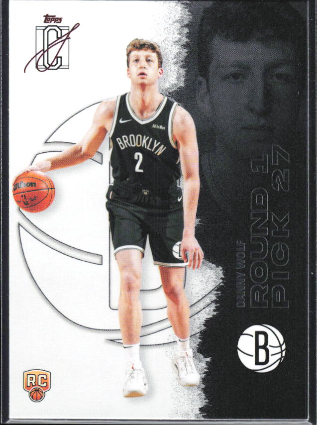 2025-26 Topps Signature Class #123 Danny Wolf - framsida
