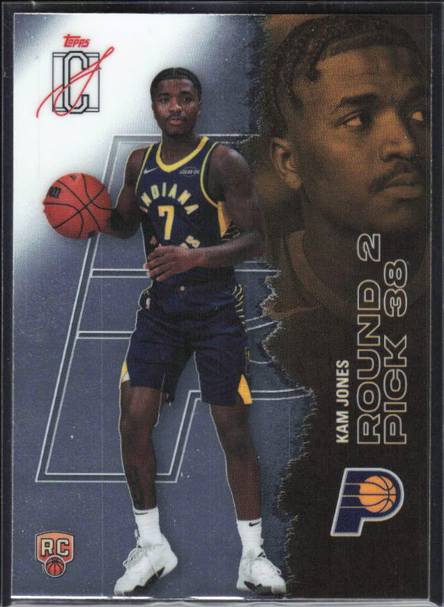 2025-26 Topps Signature Class #132 Kam Jones Chrome - framsida