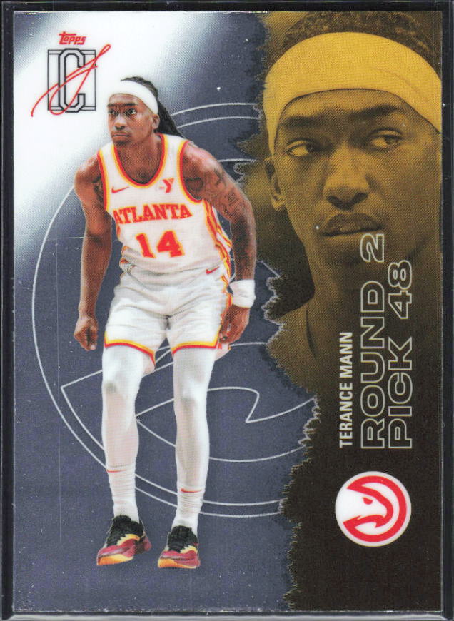 2025-26 Topps Signature Class #49 Terance Mann Chrome - framsida