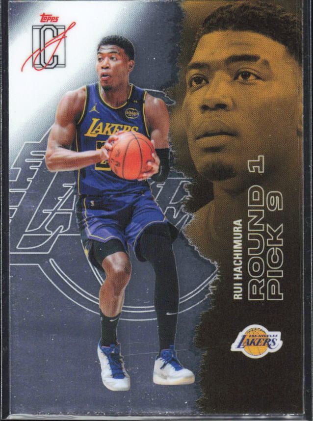 2025-26 Topps Signature Class #9 Rui Hachimura Chrome - framsida