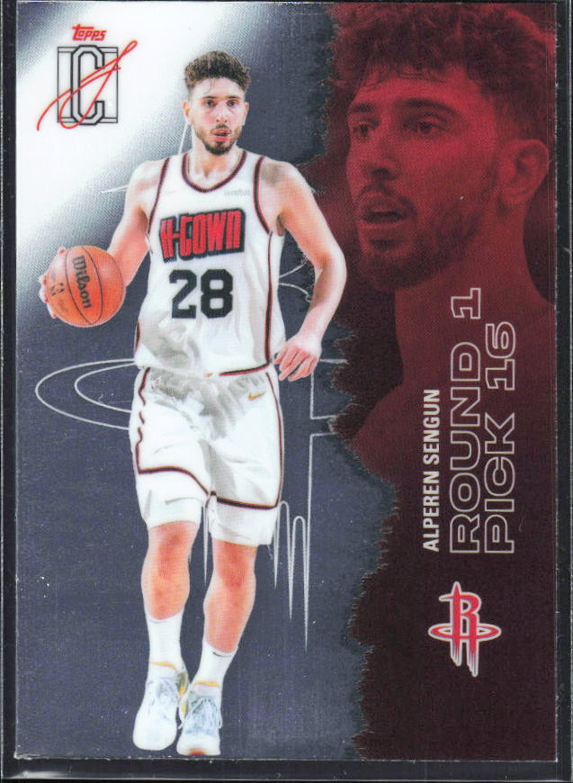 2025-26 Topps Signature Class #93 Alperen Sengun Chrome - framsida