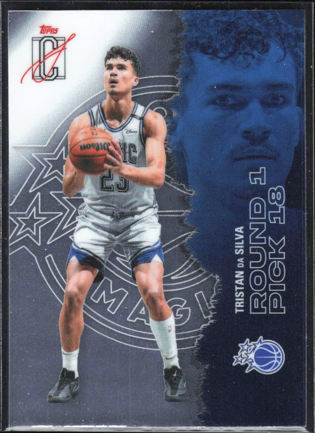 2025-26 Topps Signature Class #43 Tristan da Silva Chrome - framsida