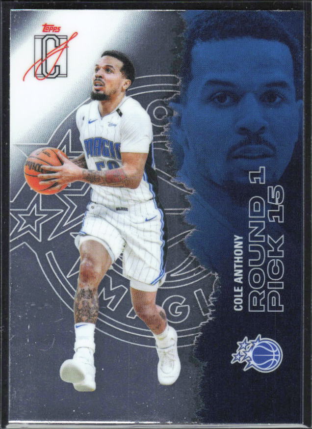 2025-26 Topps Signature Class #32 Cole Anthony Chrome - framsida