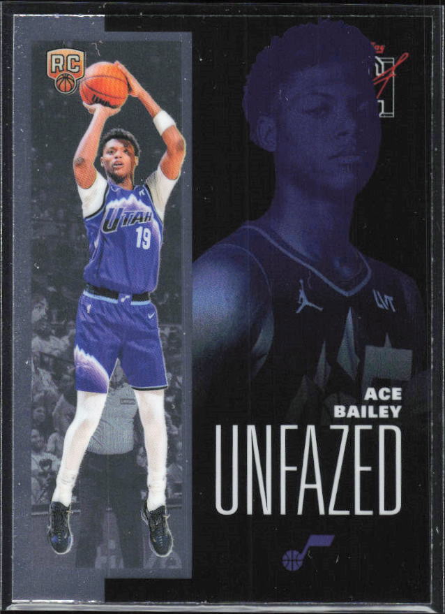 2025-26 Topps Signature Class #FAZE-15 Ace Bailey Unfazed - framsida