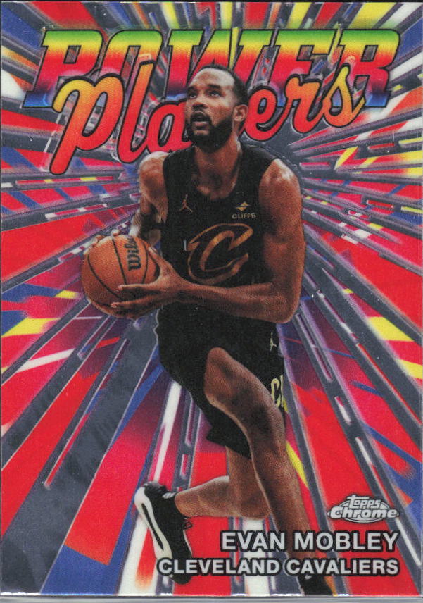 2025-26 Topps Chrome Update #PP-10 Evan Mobley Power Players - framsida