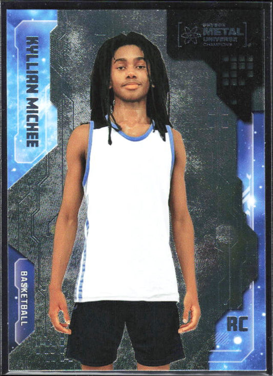 2024 SkyBox Metal Universe Champions #78 Kyllian Michee - framsida