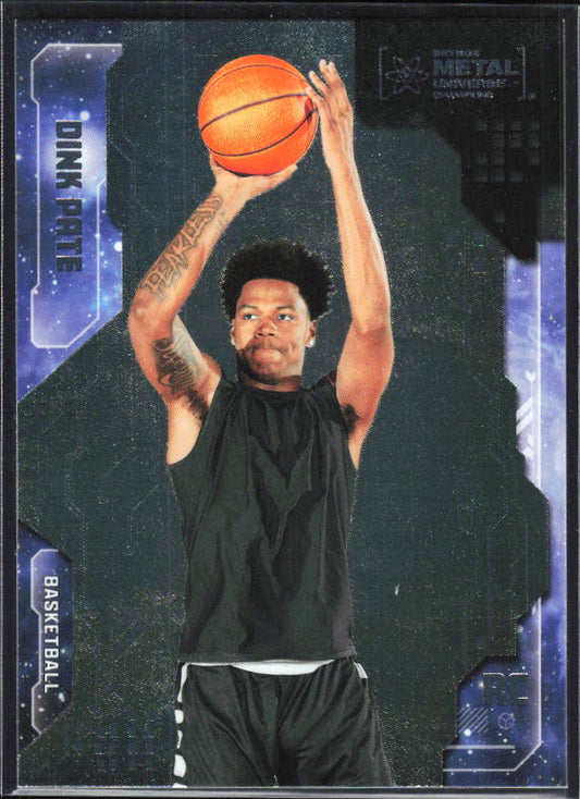 2024 SkyBox Metal Universe Champions #50 Dink Pate - framsida