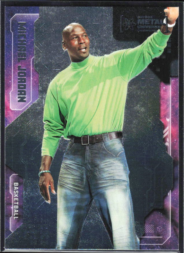 2024 SkyBox Metal Universe Champions #1 Michael Jordan - framsida